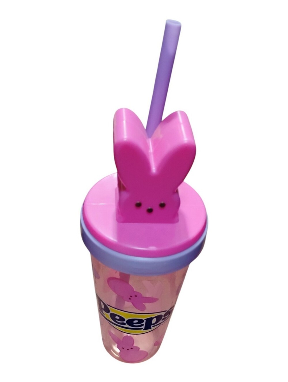❤️Peeps Bunny Straw Tumbler
